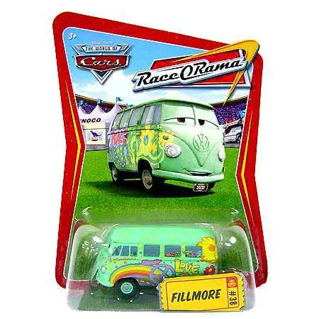 Disney / Pixar Cars The World of Cars Race-O-Rama Fillmore Diecast Car #38