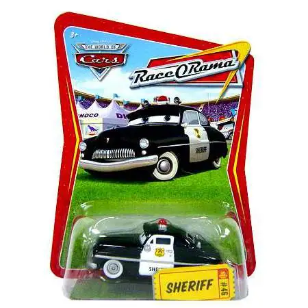 Disney / Pixar Cars The World of Cars Race-O-Rama Sheriff Diecast Car #46