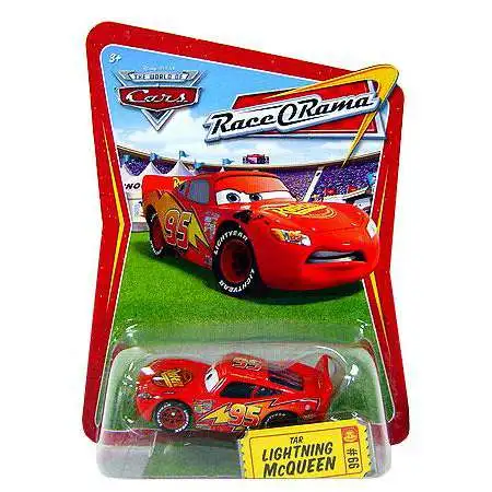 Disney / Pixar Cars The World of Cars Race-O-Rama Tar Lightning McQueen Diecast Car #66