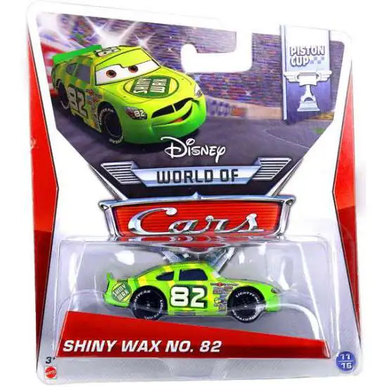 Disney / Pixar Cars The World of Cars Series 2 Shiny Wax No. 82 Diecast Car #3/16
