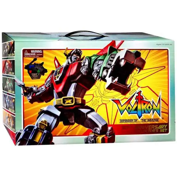 Voltron Defender of the Universe Lion Force 30th Anniversary Collector's Set