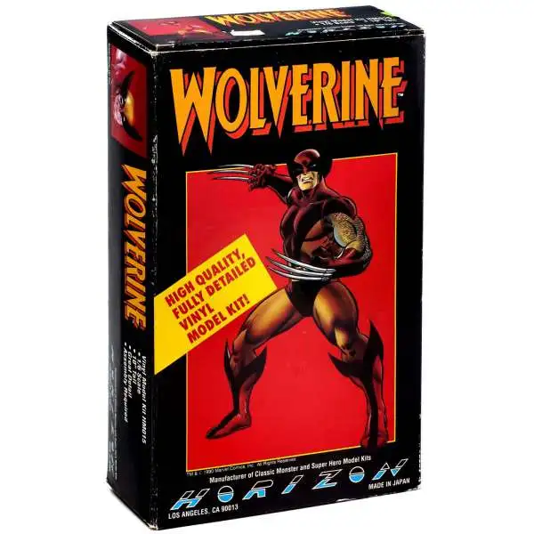 Marvel X-Men Wolverine Vinyl Model Kit [Shows Wear From Storage]