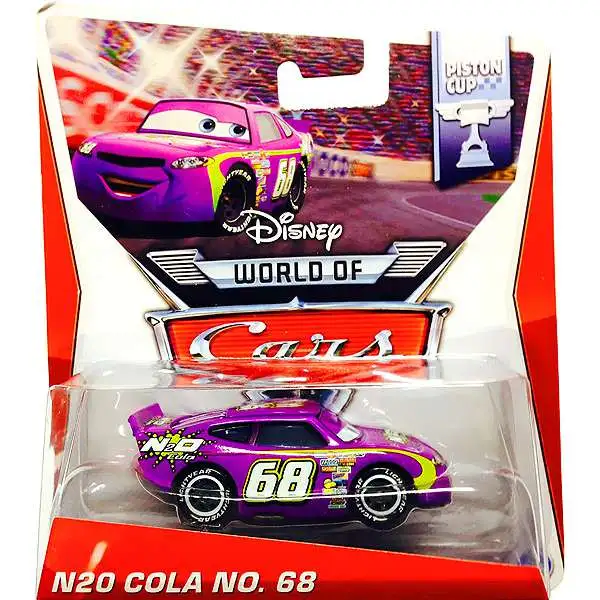 Disney / Pixar Cars The World of Cars Series 2 N2O Cola No. 68 Diecast Car