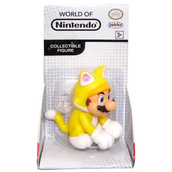 World of Nintendo Super Mario Cat Mario 2.5-Inch Mini Figure