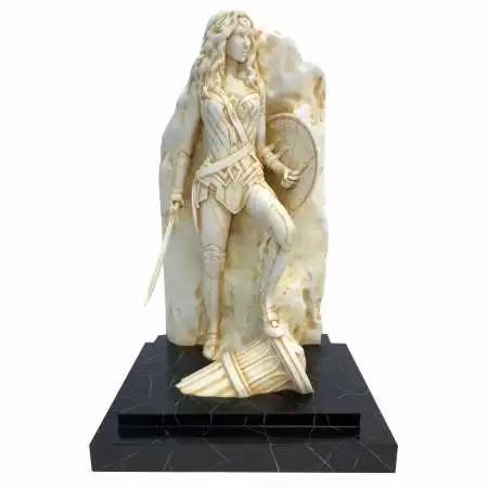 DC Neo-Classical Wonder Woman 14-Inch Marble Finish Fine Art Statue