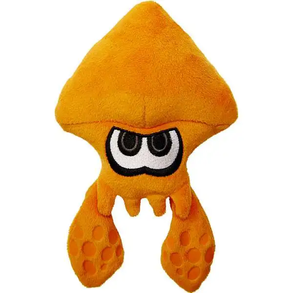 World of Nintendo Splatoon Orange Squid 7-Inch Plush