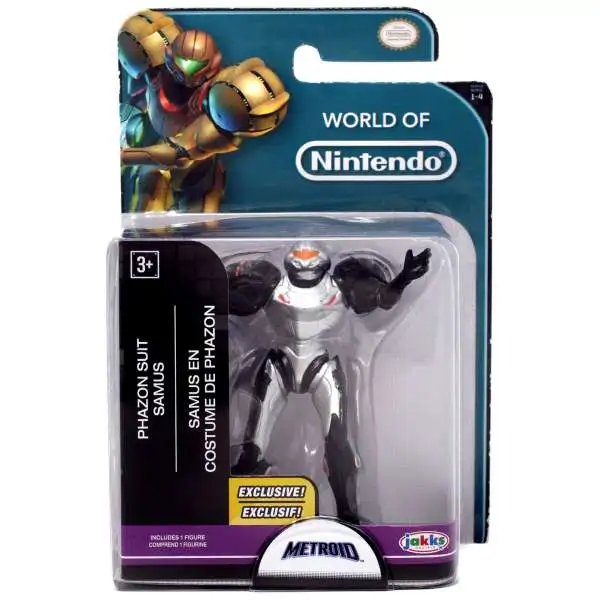 World of Nintendo Super Mario Phazon Suit Samus 2.5-Inch Mini Figure