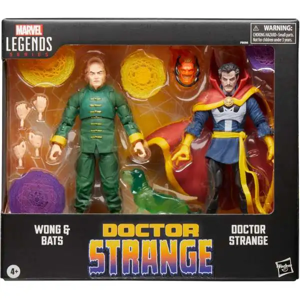 Marvel Legends Wong & Bats with Doctor Strange Exclusive Action Figure 2-Pack