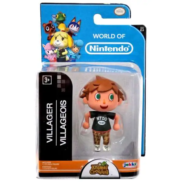 World of Nintendo Animal Crossing Villager 2.5-Inch Mini Figure [Version 1]