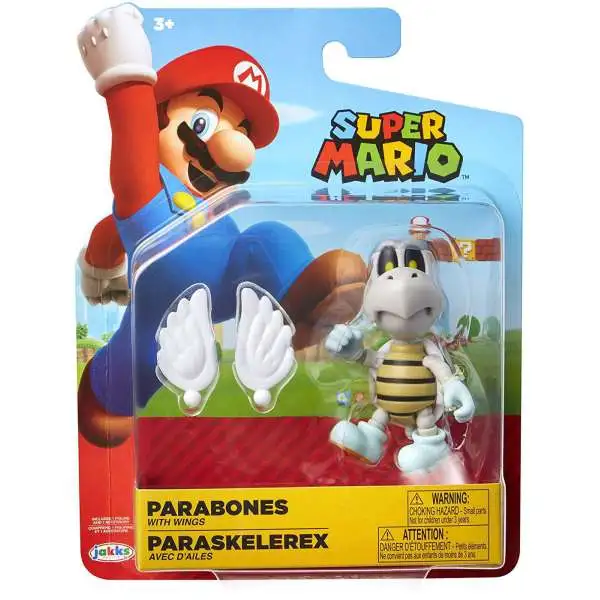 World of Nintendo Super Mario Wave 23 Parabones Action Figure [with WIngs]
