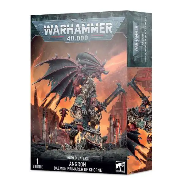 Warhammer 40,000 World Eaters Angron, Daemon Primarch of Khorne Miniature Box Set