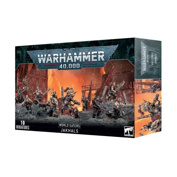 Warhammer 40,000 World Eaters Jakhals Miniature Box Set