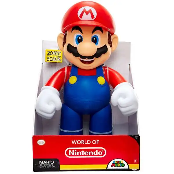World of Nintendo Super Mario Mario Jumbo Action Figure