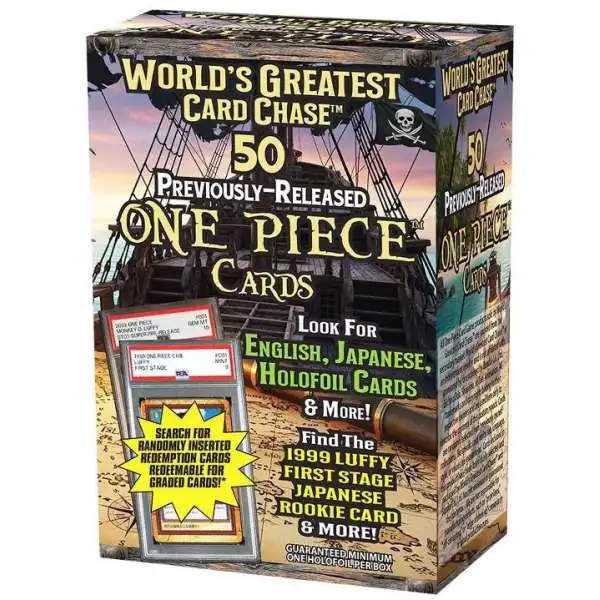 Worlds Greatest Card Chase One Piece Edition Trading Card BLASTER