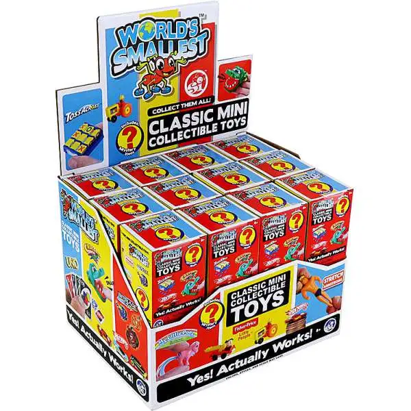 World's Smallest Classic Mini Toys Series 3 Mystery Box [24 Packs]