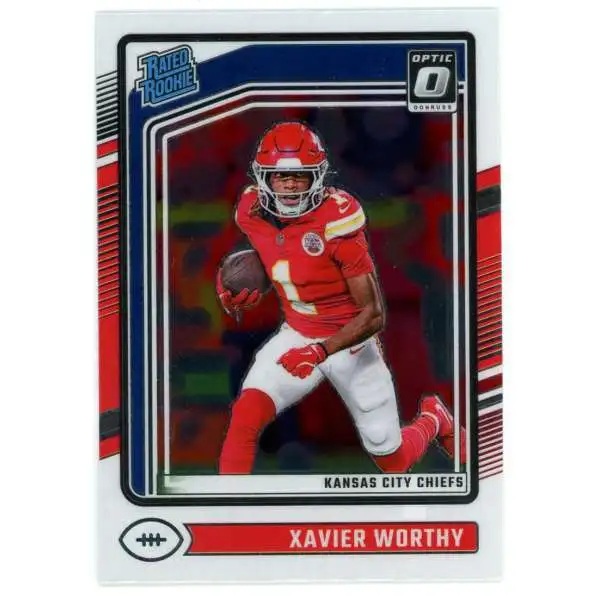 NFL 2024 Panini Donruss Optic Football Xavier Worthy #300 [Rookie]