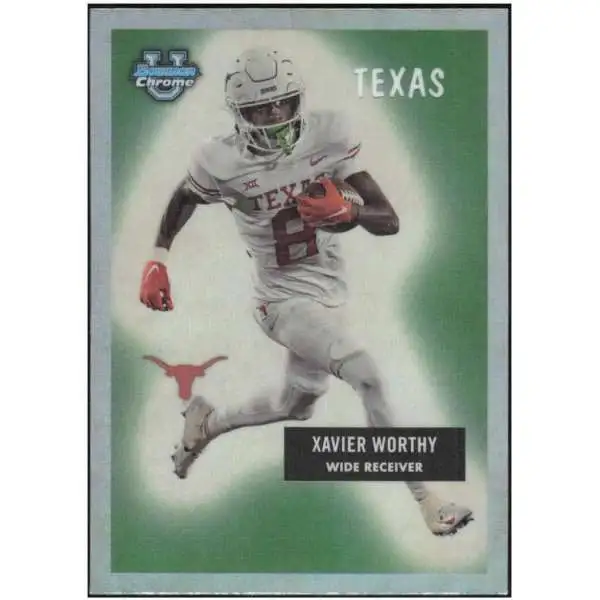 NFL 2023 Bowman Chrome U 1955 Retro Insert Xavier Worthy #55BF-13 [Rookie]