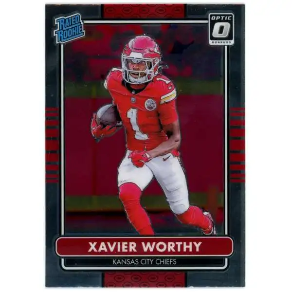 NFL 2024 Panini Donruss Optic Football 2014 Retro Series Xavier Worthy #8 [Rookie]