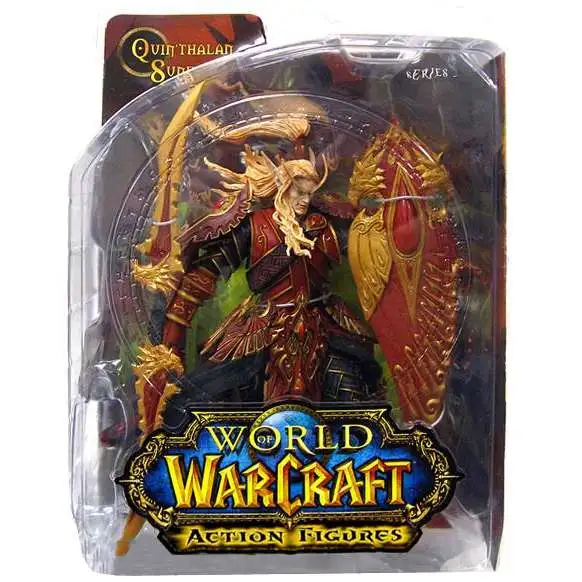 World of Warcraft Series 3 Quin'thalan Sunfire Action Figure [Blood Elf Paladin]