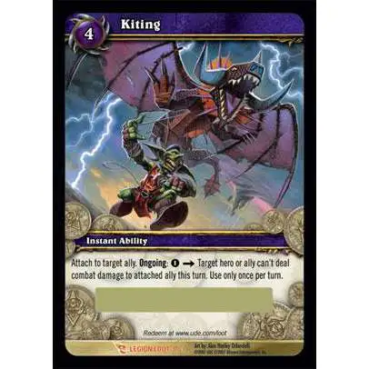 World of Warcraft Trading Card Game March of the Legion Legendary Loot Kiting #3