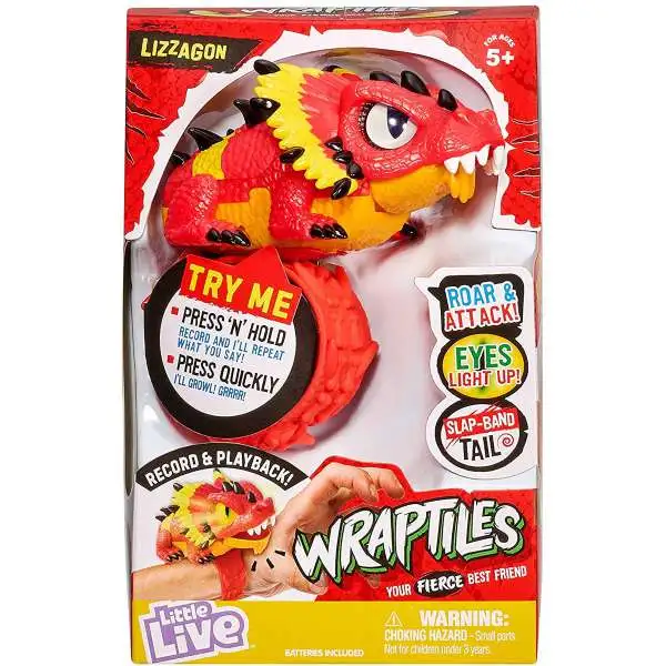 Little Live Pets Wraptiles Lizzagon Figure