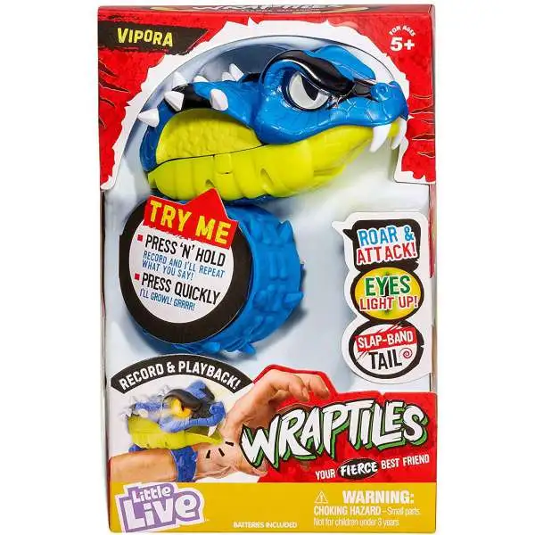 Little Live Pets Wraptiles Vipora Figure