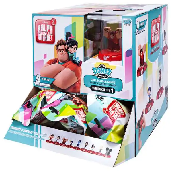 Disney Domez Wreck it Ralph 2 Mystery Box [24 Packs]