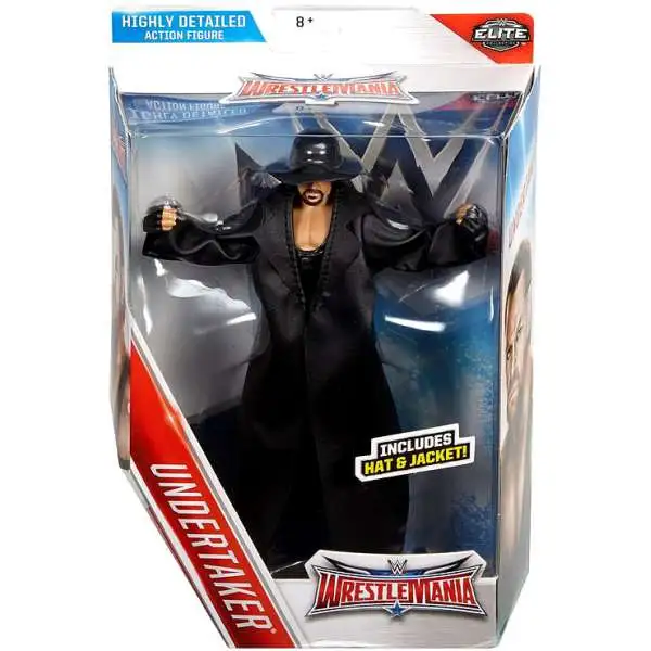 WWE Wrestling Elite Collection WrestleMania 32 Undertaker Action Figure [Hat & Jacket]