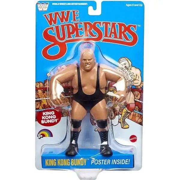 WWE Wrestling WWF Wrestling Superstars King Kong Bundy Action Figure