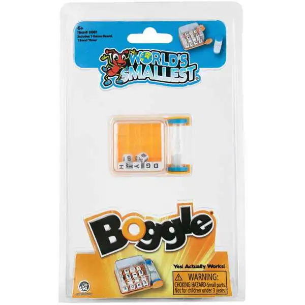 World's Smallest Boggle Game