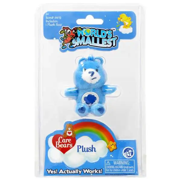 World's Smallest Care Bears Series 1 Grumpy Bear Plush