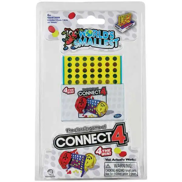 World's Smallest Connect 4 Game
