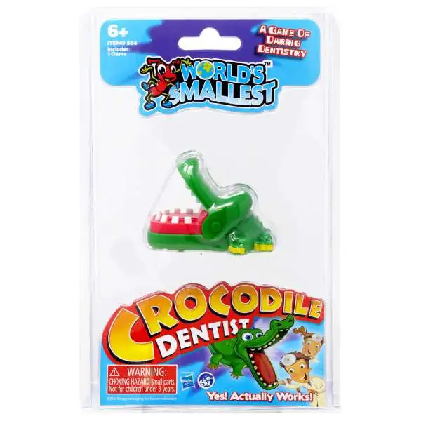 World's Smallest Crocodile Dentist
