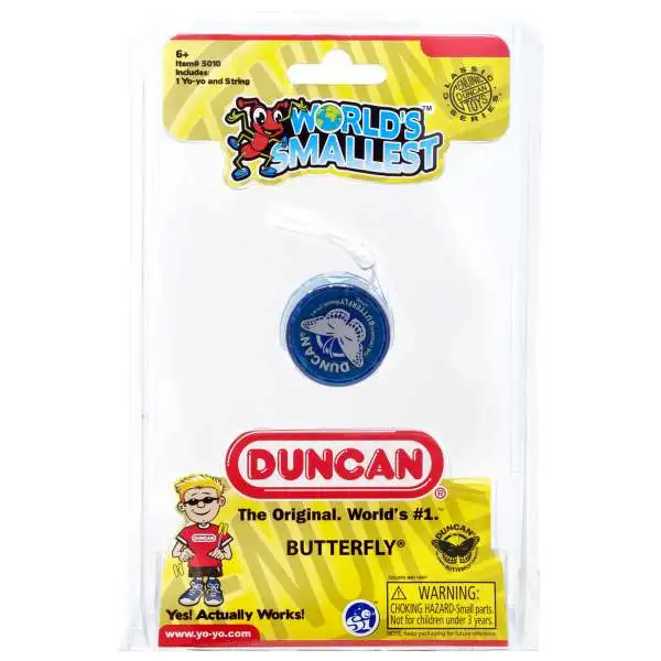 Duncan World's Smallest Butterfly Yo-Yo [Blue]
