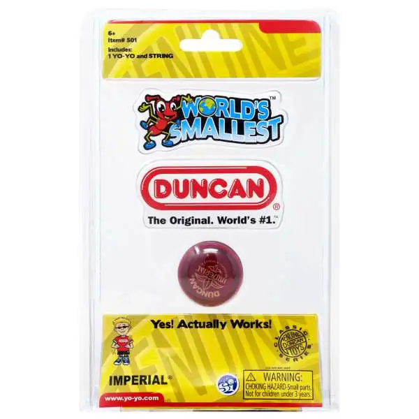 Duncan World's Smallest Imperial Yo-Yo [Red]