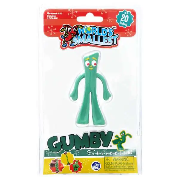 World's Smallest Gumby 4-Inch Stretchy Figure [up to 20"]