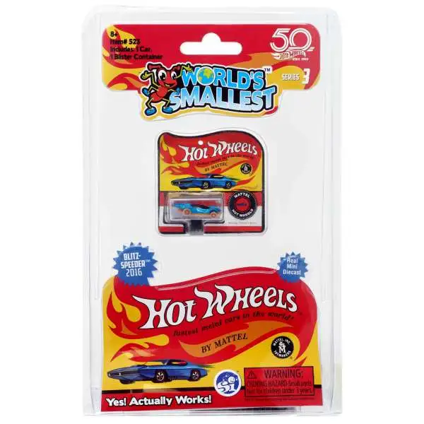 World's Smallest Hot Wheels Blitz Speeder 2016 Diecast Car [Loose]