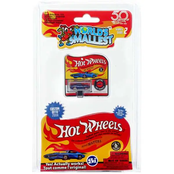 World's Smallest Hot Wheels Custom Otto 2008 Diecast Car
