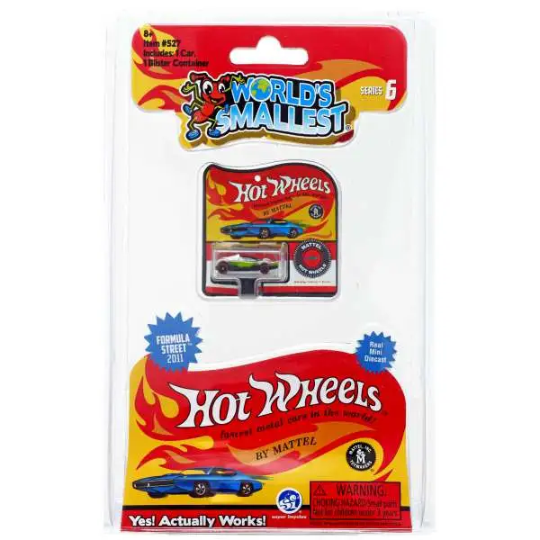 World's Smallest Hot Wheels Formula Street 2011 Diecast Car