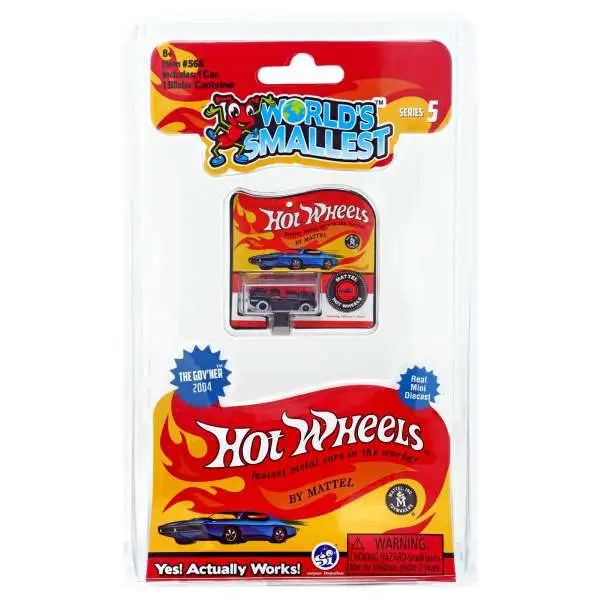 World's Smallest Hot Wheels The Gov'ner 2004 Diecast Car