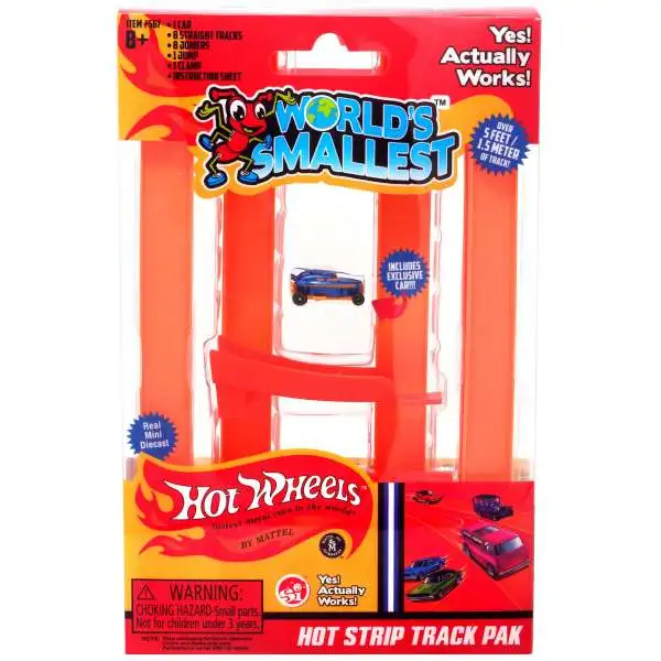 World's Smallest Hot Wheels Hot Strip Track Pak Track Set