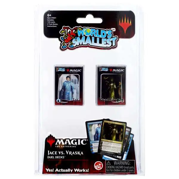 World's Smallest Magic The Gathering Jace vs. Vraska Duel Decks
