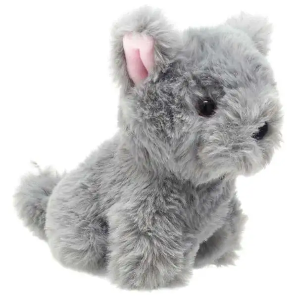 World's Softest Plush Grey Dog 5-Inch Plush