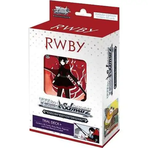 Weiss Schwarz Trading Card Game RWBY Trial Deck Plus [50 Cards]