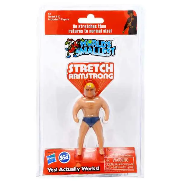 The Original Stretch Armstrong World's Smallest Stretch Armstrong Action Figure