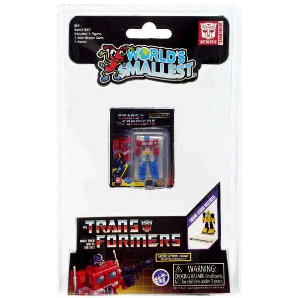 World's Smallest Transformers Optimus Prime Micro Figure