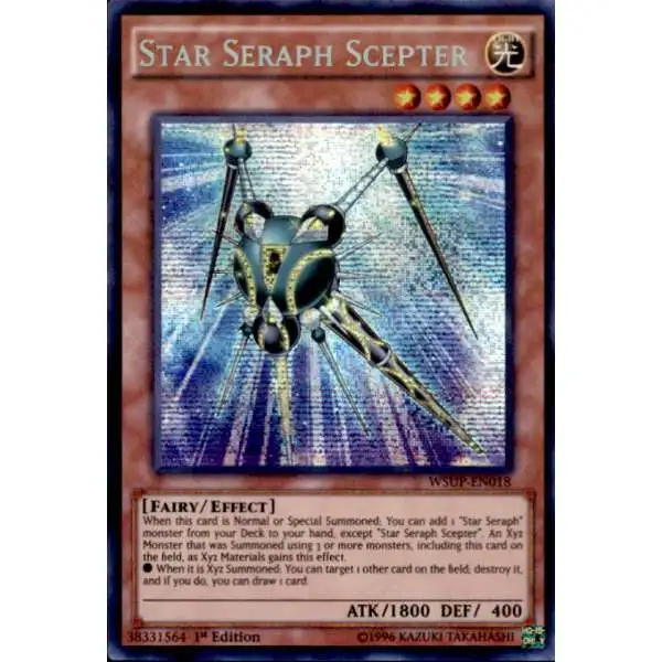 yugioh star seraph deck CR07-AES29 Number 102: Sentry (SER)  TCG Corner and if you do Star Seraph Scepter [DUPO-EN060] Ultra