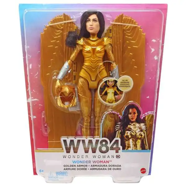 DC WW84 Wonder Woman Movie Wonder Woman Doll [Golden Armor]