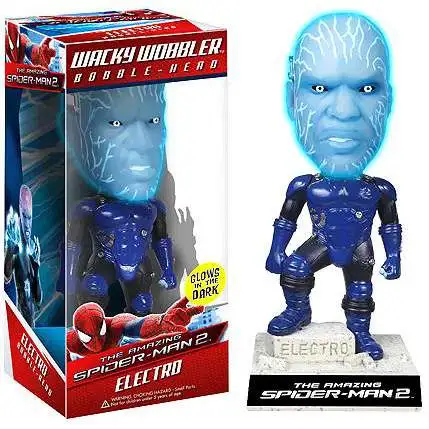 Funko The Amazing Spider-Man Wacky Wobbler Electro Bobble Head [Glowin the Dark]