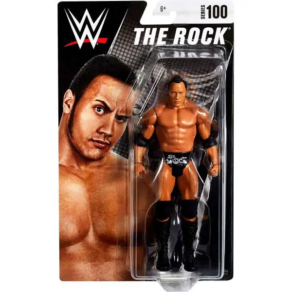 WWE Wrestling Series 100 The Rock Action Figure